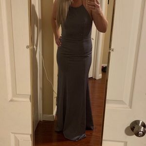 Jenny Yoo Naomi bridesmaid dress Hydrangea